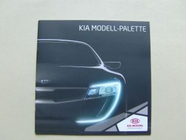 Kia Modell-Palette Mai 2010 NEU