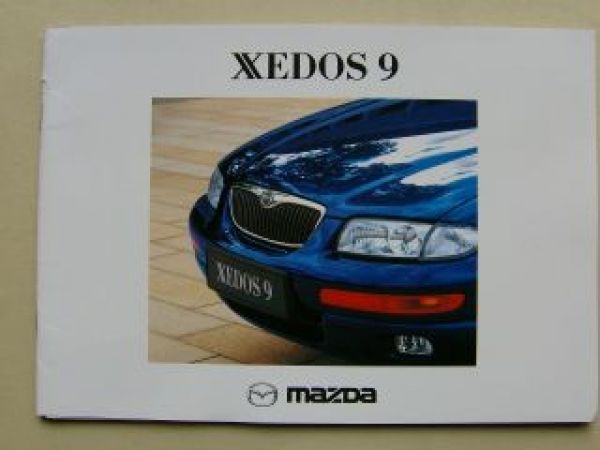 Mazda Xedos 9 Prospekt September 1998 NEU