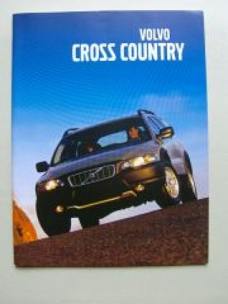 Volvo Cross Country Prospekt 2001 NEU