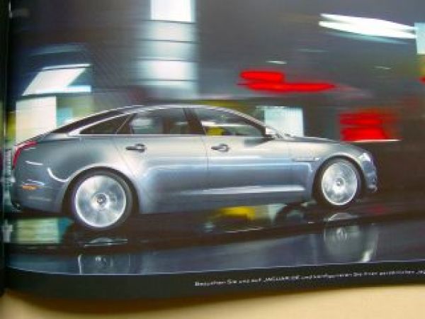 Jaguar XJ Prospekt neues Modell März 2010 NEU X351