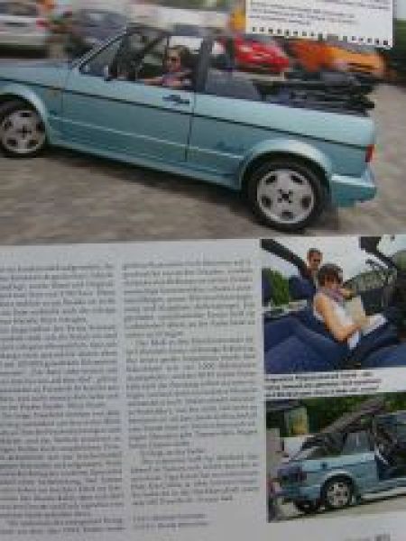 Youngtimer 3/2010 BMW 530i V8 E34,XR3i Cabrio, GMC Vandura