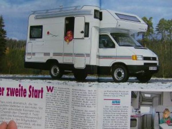 pro mobil 3/1994 Knaus Traveller X, Flair 8000, Karmann Cheetah