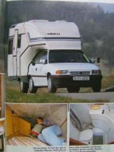 pro mobil 7/1994 Concorde 790, Dautertest: VW T4 Multivan Syncro