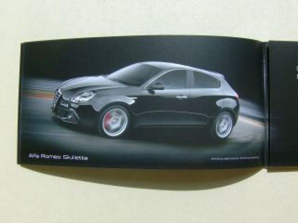 Alfa Romeo Leidenschaft Prospektflyer alle Modelle Juni 2010