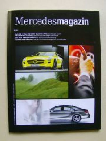 Mercedes magazin 3/2010 SLS AMG E-Cell,CLS BR218,CL-Coupè