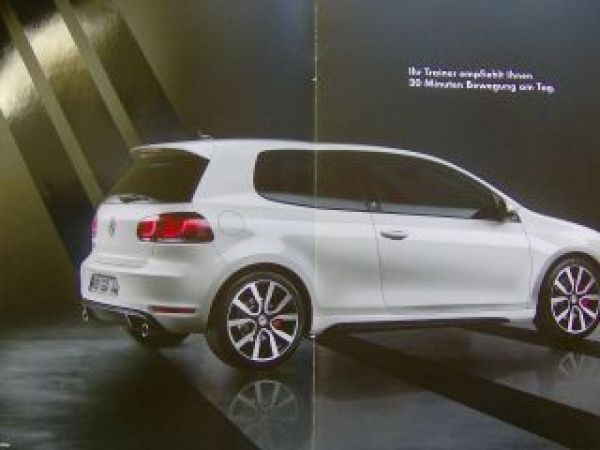 VW Golf6 GTI adidas Prospekt Mai 2010 NEU