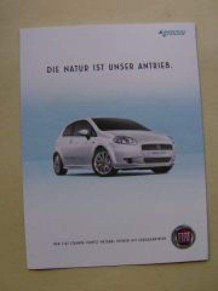 Fiat Grande Punto Natural Power +Erdgasantrieb Juni 2009