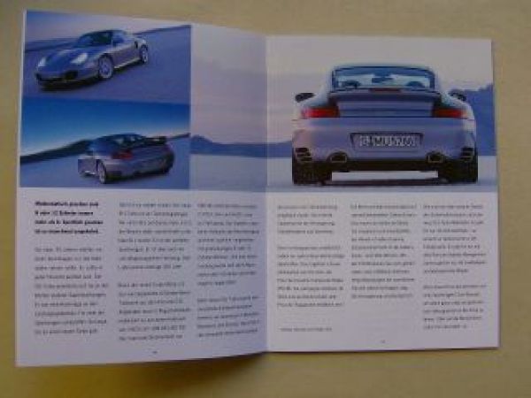 Porsche Die Modelle 911 Boxster +S Prospekt Juli 2000 NEU