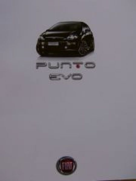 Fiat Punto Evo Prospekt November 2009 NEU