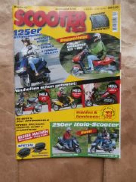 Scooter & Sport 4/1999 Italjet Dragster 125/180,Derbi Atlantis,Aprilia SR 125,