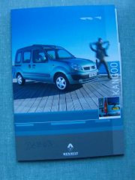 Renault Kangoo Pressemappe 2003 +CD-Rom