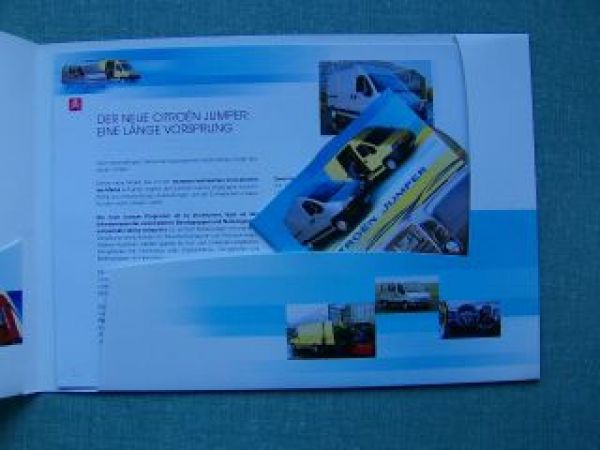 Citroen Jumper Pressemappe 2002 +CD