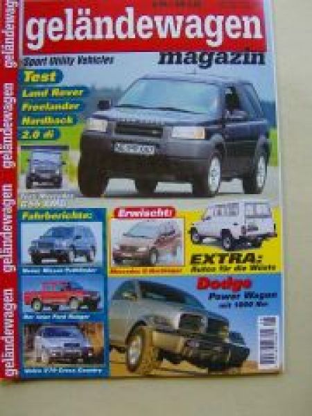 geländewagen magazin 8/1999