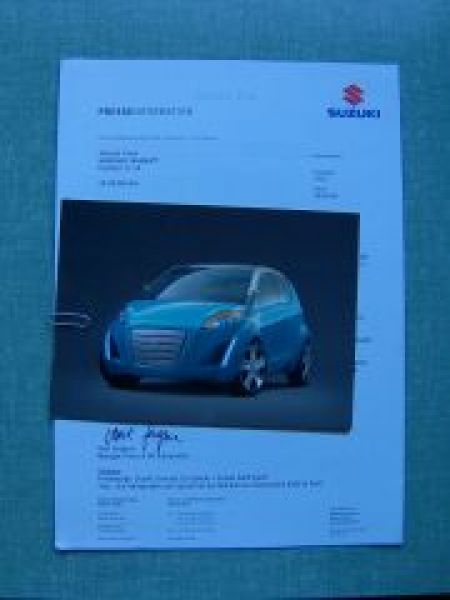 Suzuki Splash +Swift Presseinfo +Fotos 2006