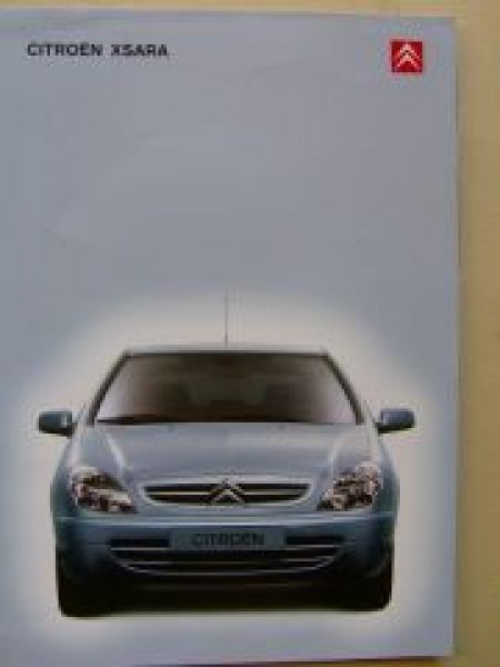 Citroen Xsara Prospekt September 2000 NEU