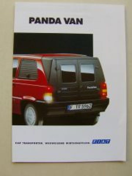 Fiat Panda Van Prospekt Mai 1996