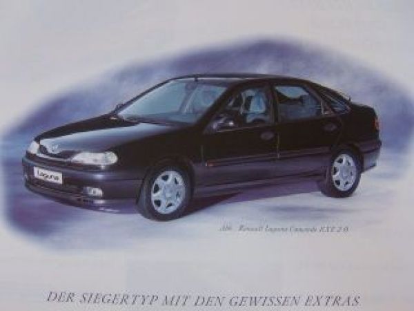 Renault Modellprogramm September 1997 NEU