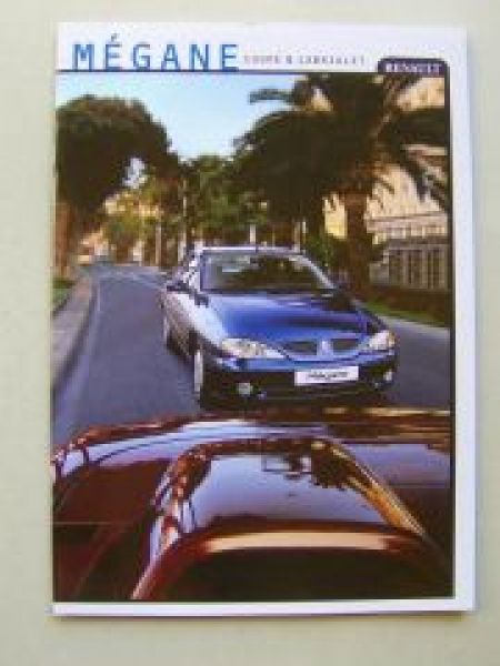 Renault Mègane Coupè & Cabriolet Dezember 1999 Typ BA