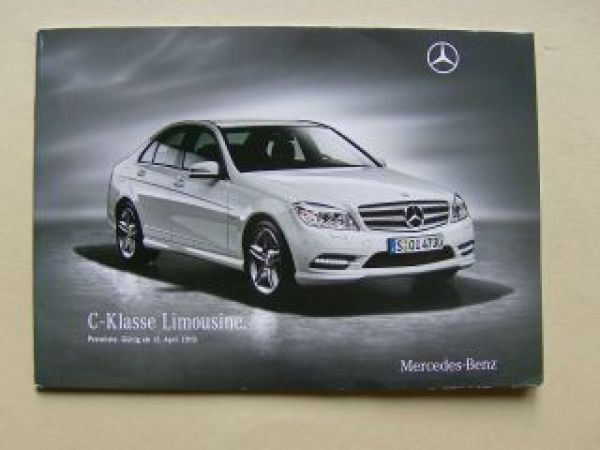 Mercedes Benz Preisliste C-Klasse Limousine BR204 April 2010