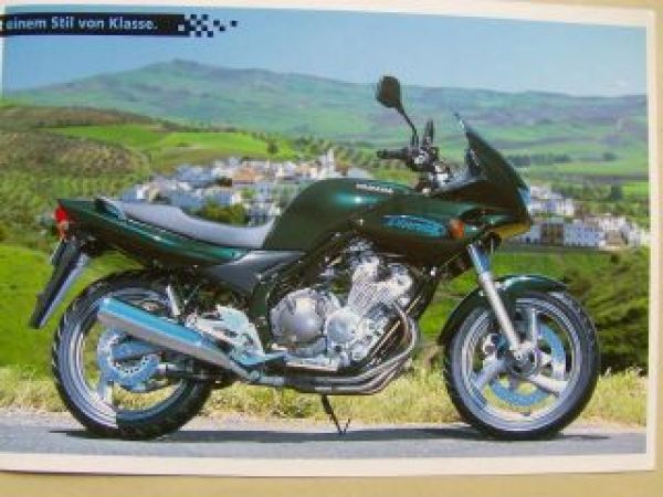Yamaha XJ600S Diversion Prospekt 1996 Rarität