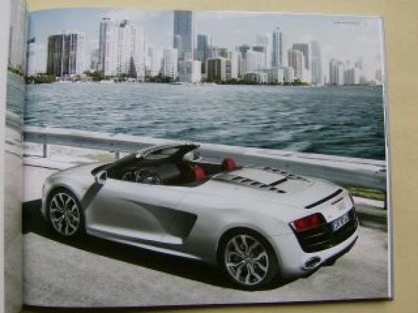 Audi R8 Spyder Buch Juli 2010 NEU Rarität