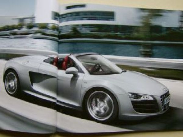 Audi R8 Spyder Buch Juli 2010 NEU Rarität