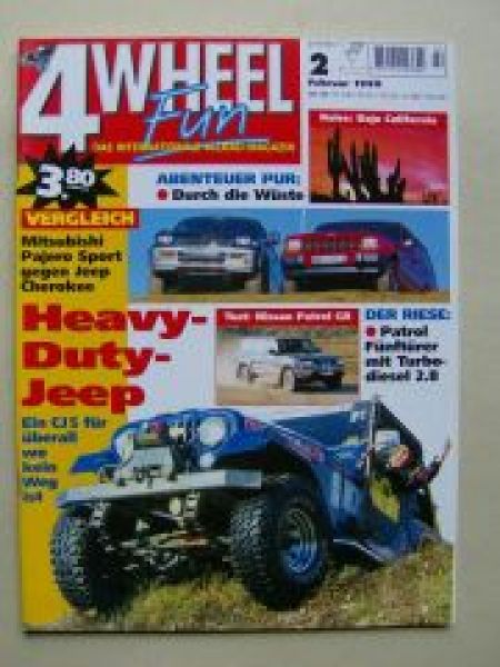 4 Wheel Fun 2/1999 Patrol Turbodiesel 2.8,CJ5