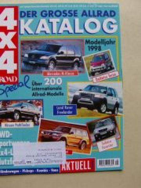 Off Road 4x4 Spezial 5/1997 Der grosse Allrad Katalog