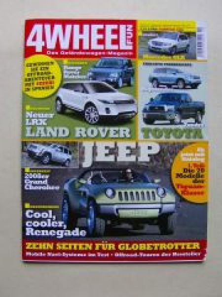 4 Wheel Fun 2/2008 Mercedes GLK, Grand Cherokee