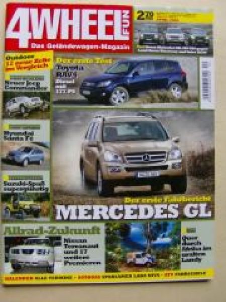 4 Wheel Fun 4/2006 Toyota RAV4, Jeep Commander,Santa Fe