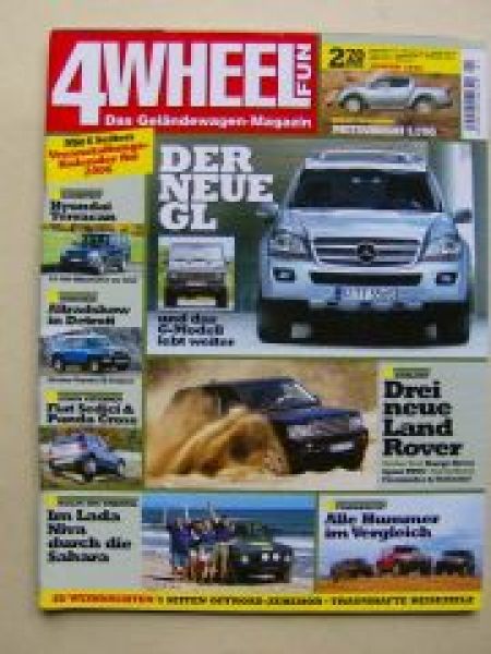 4 Wheel Fun 1/2006 Mitsubishi L200,Hyundai Terracan