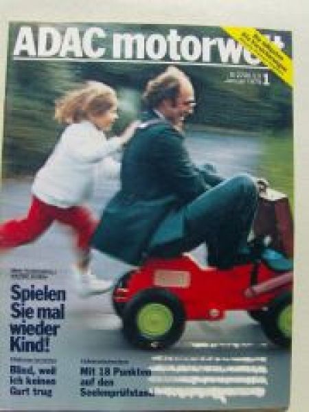 ADAC motorwelt Januar 1979 Chrysler Sunbeam