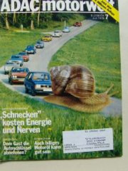 ADAC motorwelt Juli 1979 Rover 2600, VW Bully T3 neu