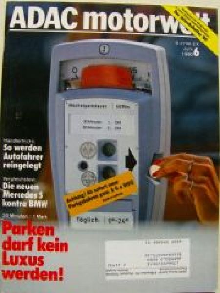 ADAC motorwelt Juni 1980 BMW 735i E23, 380SE W126 im Vergleich