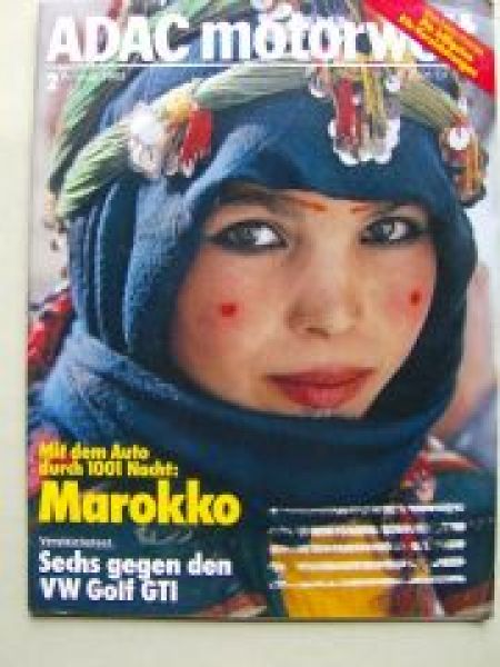 ADAC motorwelt Februar 1983 Vergleich mit VW Golf1 GTI