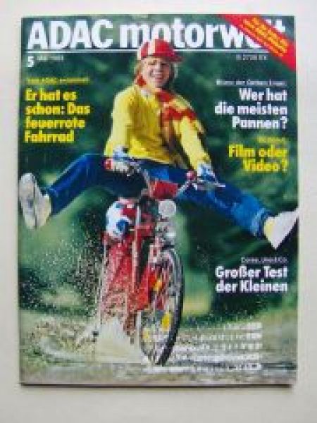 ADAC motorwelt Mai 1983 Vergleichstest Kleinwagen