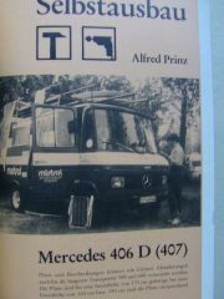 Reisemobil magazin 6/1978 Mercedes 406D (407),T2 mit Audi-Dach