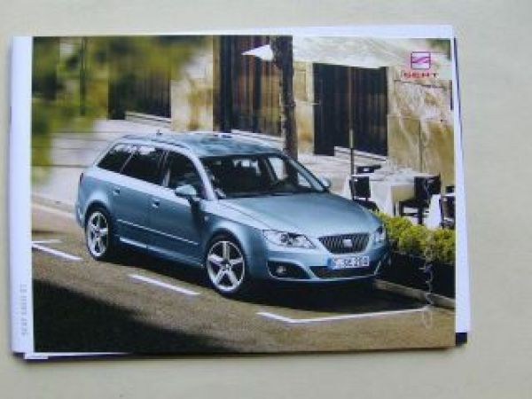 Seat Exeo ST Prospekt Mai 2010  +Preisliste NEU