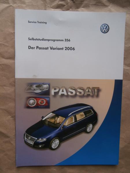 VW Passat Variant Typ 3C 2006 SSP Nr.356 im Juli 2005