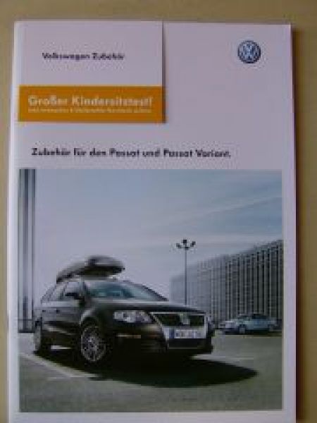 VW Passat +Variant Zubehör Prospekt September 2009 NEU