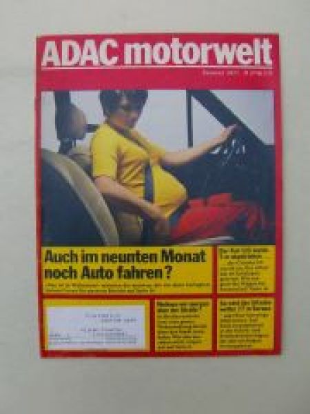 ADAC motorwelt Januar 1977 Volvo 343 DL,Toyota Corolla Liftback