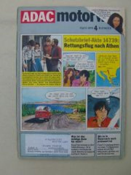 ADAC motorwelt April 1976 Porsche 924