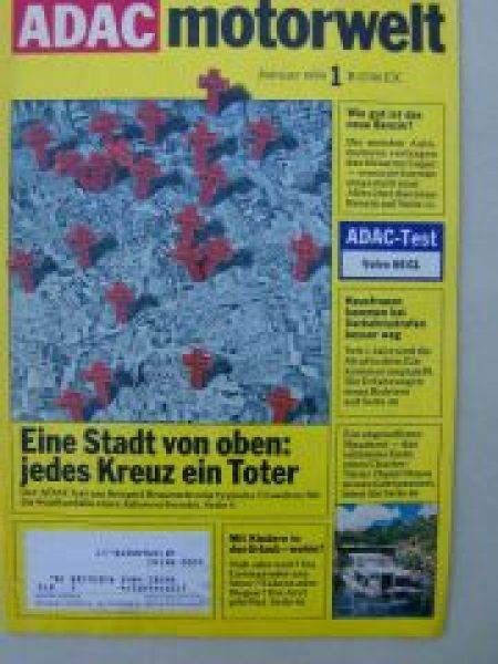 ADAC motorwelt Januar 1976 Volvo 66 GL