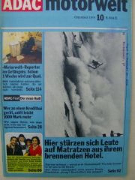 ADAC motorwelt Oktober 1974 Audi 50, ABS