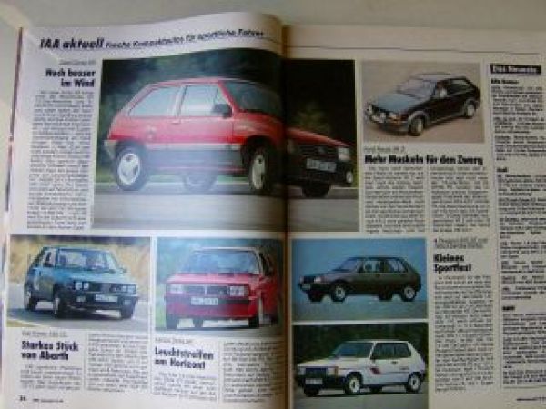 ADAC motorwelt Oktober 1983 Nissan Silvia, Honda CRX Coupè