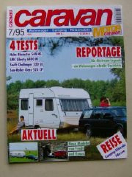 caravan 7/1995 Hehn Rheinstar 540HS, LMC Liberty 6400M