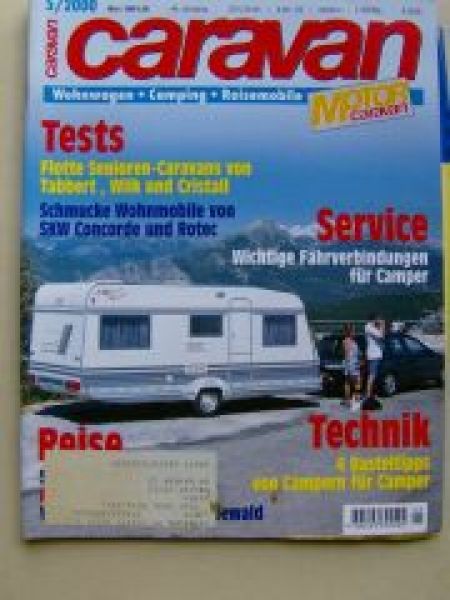 caravan 5/2000 SKW Concorde, Rotec 540L,Cristall Cantara 490TF