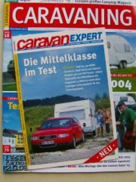 Caravaning 8/2003 Neuheiten 2004,Eifelland