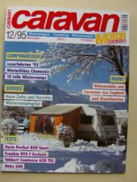 caravan 12/1995 Vario Perfect 850Sport, Frankia 495 F Exclusiv