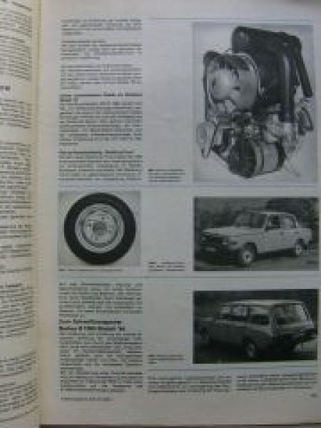 KFT 9/1983 Trabant, Wohnwagen CW390S, Simson S70 Comfort